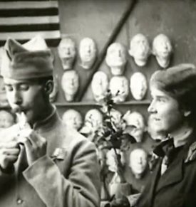 Anna Coleman Ladd's Facial Prosthetic Studio, Paris.