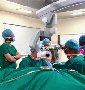 Microsurgery at Ganga Hospital