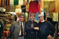 Samir, Omar and Cameron in the market, Rawalpindi