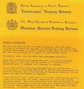 BAPS Certification Training Scheme